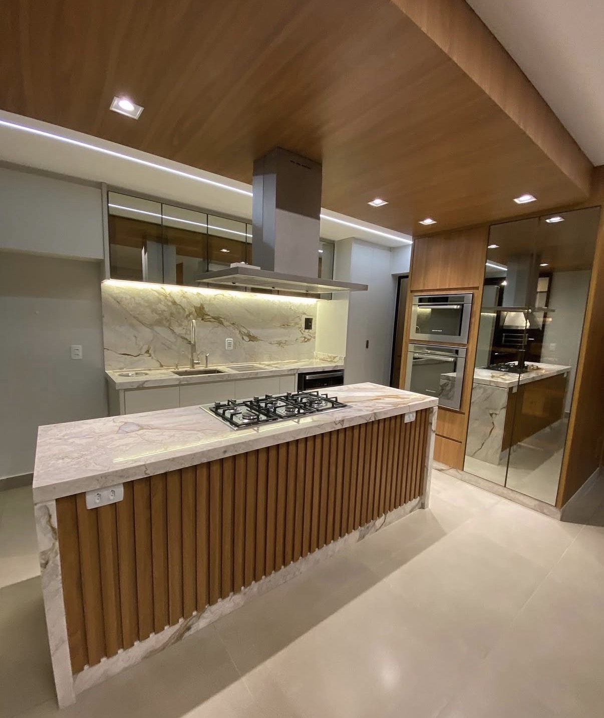 Depois — Cozinha gourmet