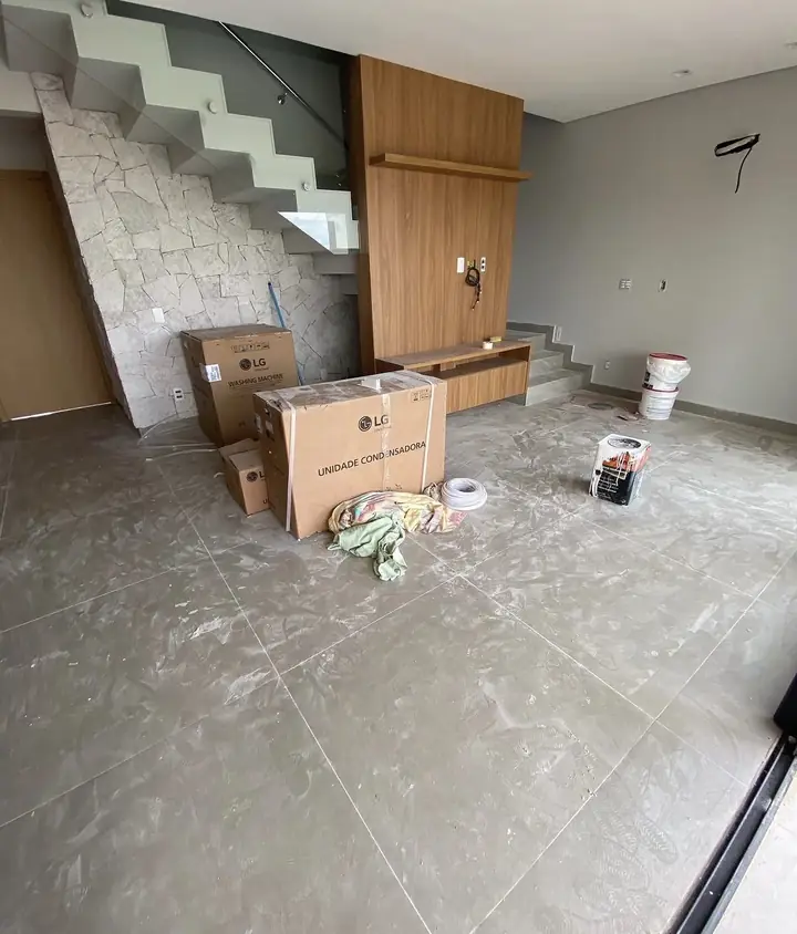 Antes — Sala de estar